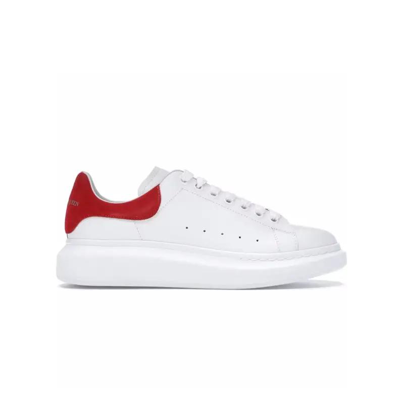 Alexander McQueen Oversized White and Red